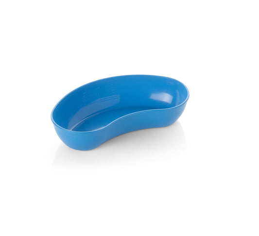 Kidney Bowl Plastic Foam Blue