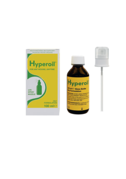 Hyperoil Oil Glass 100ml (με ακροφύσιο ψεκασμού)